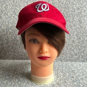 Washington Nationals Baseball Cap with Embroidered ‘W’ Logo
